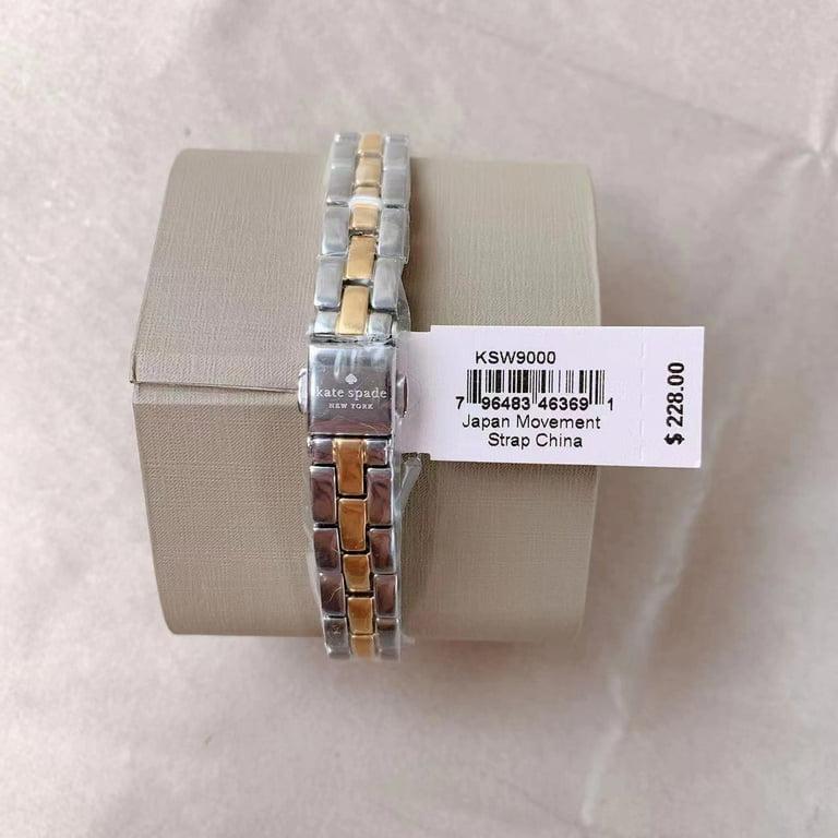 Kate Spade New York Women's Metro Watch, Two-Tone Silver Kate Spade New York Women's Metro Watch, Two-Tone Silver
