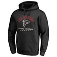 thumbnail image 2 of Men's Black Atlanta Falcons Futbol Americano Pullover Hoodie, 2 of 3