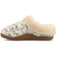 thumbnail image 3 of Journee Women's Adiah Soft Cable Knit Round Toe Clog Slippers, 3 of 10