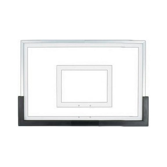 First Team FT54 Foam Rubber 54 in. Recreational TuffGuard Backboard Padding, Black