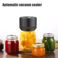 thumbnail image 1 of Electric Mason Jar Vacuum Sealer Kit, Mason Jar Sealer for Wide and Regular Mouth Jars with LED Display, Rechargeable Battery, Upgraded Sealing Ring, 1 of 7