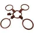 thumbnail image 4 of Metal Curtain Rings with Clips, Heavy Duty Curtain Hooks for Drapes, Curtain Hangers Clips, Drapery Curtain Clip Rings, 4 of 6