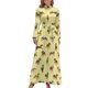 thumbnail image 1 of Las Carreras De Caballos (Amarillo) Vestido Largo ropa mujer verano 2024 Vestidos mujer verano vestido mujer chic y elegante, 1 of 4