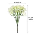 thumbnail image 3 of Flores artificiales para bebés con aliento 10 piezas de tallos de gypsophila • Ramo de seda artificial realista • Decoración duradera de bajo mantenimiento • Casa Sala de Estar Oficina Boda, 3 of 6