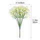 thumbnail image 3 of Flores artificiales de paniculata (Gypsophila) para decoración del hogar | Arreglos florales de seda realistas para mesas de salón | Decoración para oficinas o bodas, ideales para jarrones y ramos., 3 of 6