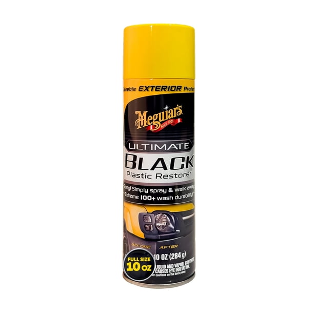 Restaurador de plástico Meguiar's Ultimate Black 296 ml con protección UV