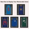 thumbnail image 5 of 24" x 32" Jersey Glass Display Case UV Protection & Lockable for Sports Memorabilia, Black, 5 of 10
