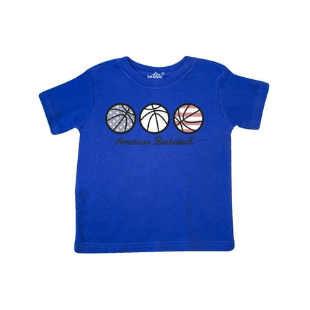 

Inktastic American Basketball Gift Toddler Boy or Toddler Girl T-Shirt