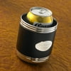 Personalized Can Coolers - Leather - Black - Groomsman Gifts