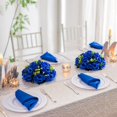 thumbnail image 4 of Flower Ball Centerpieces for Table 10 Pack Royal Blue Roses Artificial Floral Arrangement for Wedding Party Decor, 4 of 10