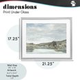 thumbnail image 4 of Stupell Industries Traditional On The Water Landscape Gray Framed Print Under Glass, 21 x 17, by Christy McKee, 4 of 8