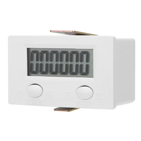 

DOACT BERM Magnetic Induction Plastic Counter 6-Digits Digital Display 0-999999 with Switch BEM-6C+12φ LCD Display Counter Digital Display Counter