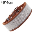 thumbnail image 2 of Collar brillante para perros grandes: diamantes de imitación de 2 pulgadas de ancho para niñas,, 2 of 5