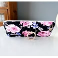 thumbnail image 4 of Compatible with iPhone 8 Plus Case,iPhone 7 Plus Case 5.5",Cute Garden Floral Case with 360° Rotating Ring Kickstand Soft TPU Shockproof Frosted Shell Cover for Woman Girl Black Rose Flower, 4 of 14