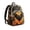 A004- Style D, variant on Halloween Trick Or Treat Bags, Cute Halloween Design 16 Inch Spooky Backpack with Jack O Lantern Pattern Quilted Casual Bag for School Travel Seasonal Fall Bag, 1 Pack