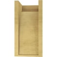 thumbnail image 4 of 7"W x 7"D x 14"H Wide Olympic Rough Cedar Woodgrain TimberThane Corbel, Primed Tan, 4 of 6