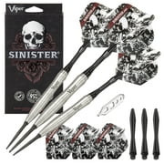Viper Sinister 95% Tungsten Professional Steel Tip Dart Set, 24 Grams