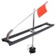thumbnail image 2 of Pesca en hielo Rail Style Fire Bandera naranja Plegable Sharpla Artilugio de pesca en hielo, 2 of 8