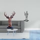 thumbnail image 2 of Figura de cabeza de ciervo,Adorno de cabeza de ciervo,estatua de animal decorativa,Figura de cabeza de ciervo para decoración de mesa creativa,Figura de escritorio,Estatua de, 2 of 8