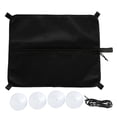 thumbnail image 1 of Premium Mesh Deck Storage Bag For Stand Paddleboard Kayak Canoe Black, 1 of 8