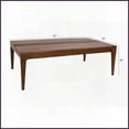 thumbnail image 4 of Rustic-Elegant Acacia Wood Coffee Table for Home, 70.9x35x30.3 Inch, Durable Live-Edge Design, 4 of 5