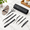 Black, variant on Black 10 Piece Professional Stainless Steel Pastry Chef Culinary Kitchen Utensil Set