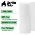 thumbnail image 3 of GORILLA GRIP Shelf Liner, DuraGuard Ribbed Waterproof Drawer, Cabinet Protection, 12x10, White, 3 of 10