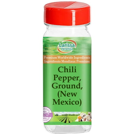 Chili Pepper, Ground, (New Mexico) (1 oz, ZIN: (Best Green Chile Cheeseburger New Mexico)