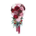 thumbnail image 1 of Maytalsory Wide Application Artificial Flower Realistic Appearance Low Maintenance Vintage wine red 1Set, 1 of 6