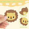 thumbnail image 1 of Justharion 10pcs/set Tear-resistant Embroidery Stickers Patch For Jackets And Clothes Easy Operation Iron Patch, 1 of 6