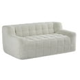 thumbnail image 5 of MAYEERTY Modern Full Compression Velvet Sofa Chair for Living Room & Apartment, 65*38*27"Beige, 5 of 6