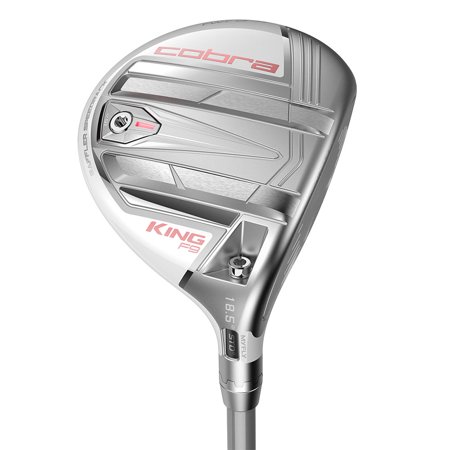 New Lady Cobra King F9 White / Rose Gold 21-24° 5-6 Wood Fuji ATMOS 5 Womens