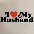 thumbnail image 2 of CafePress - I Love My Husband Cap - Adjustable 100% Brushed Unisex Casual Cotton Baseball Cap, Beige, 1, 2 of 2