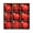 A-Red, variant on Foam Christmas Ornament Set 9 Pieces, Handcrafted Sequin Glitter Baubles, Layered Look Shatterproof, for Xmas Tree Wreath Garland Decor