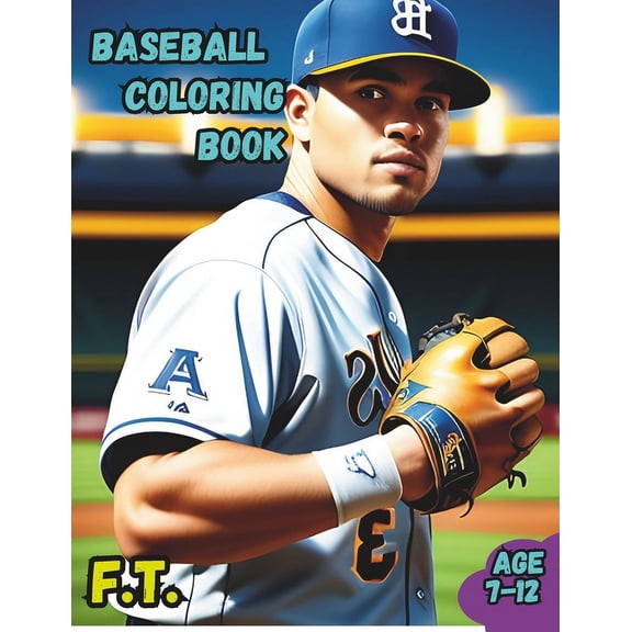 BASEBALL Coloring Book (Paperback)