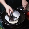 thumbnail image 2 of Presse-Burger en Acier Inoxydable Outil Écraseur de Burger Rond Gadget de Cuisine, 2 of 8