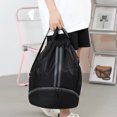thumbnail image 3 of LJNYFDC Football Bag Gym Sports Backpack with Drawstring Large Capacity Football Adjustable Sports Backpack with Ball Compartment & Bottom Shoes, 3 of 7