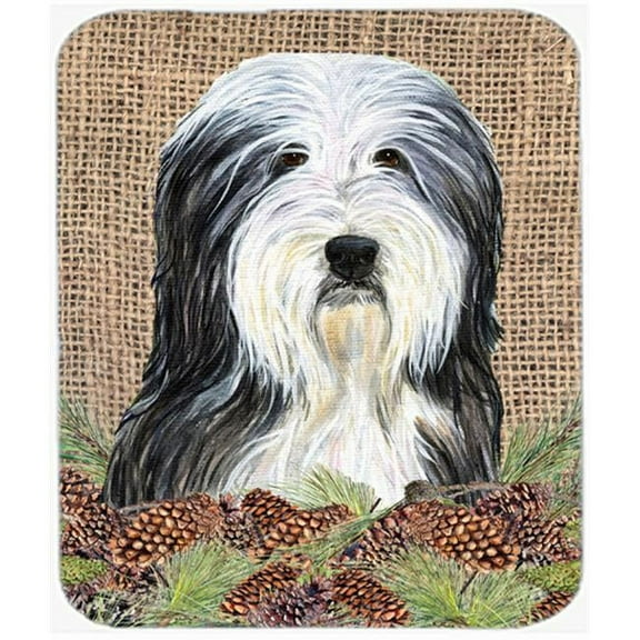 Bearded Collie Mouse Pad, Hot Pad Or Trivet