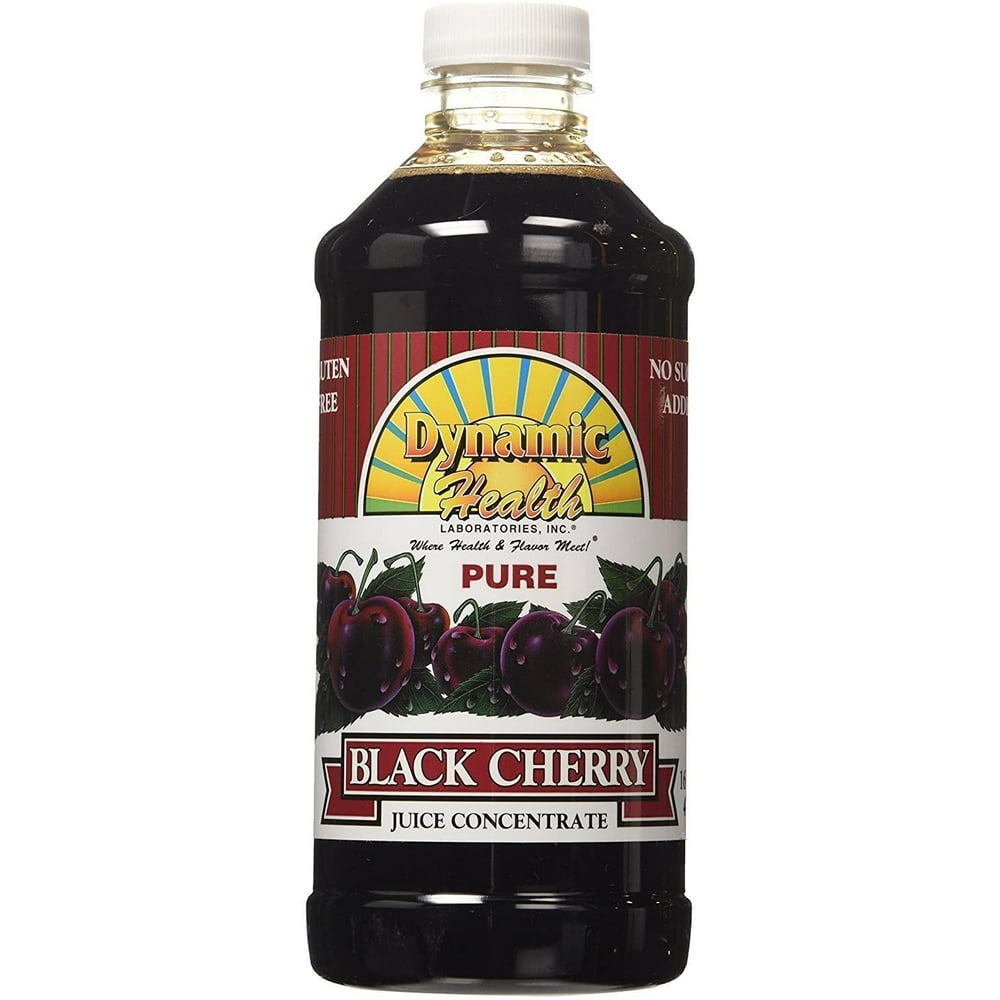 Dynamic Health Black Cherry Juice Concentrate 16 Fl Oz