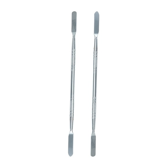 Spudger de acero inoxidable de 2 piezas de largo, herramientas de palanca de reparación de palanca de apertura de doble extremo delgada para teléfonos móviles, tabletas, computadoras portátiles