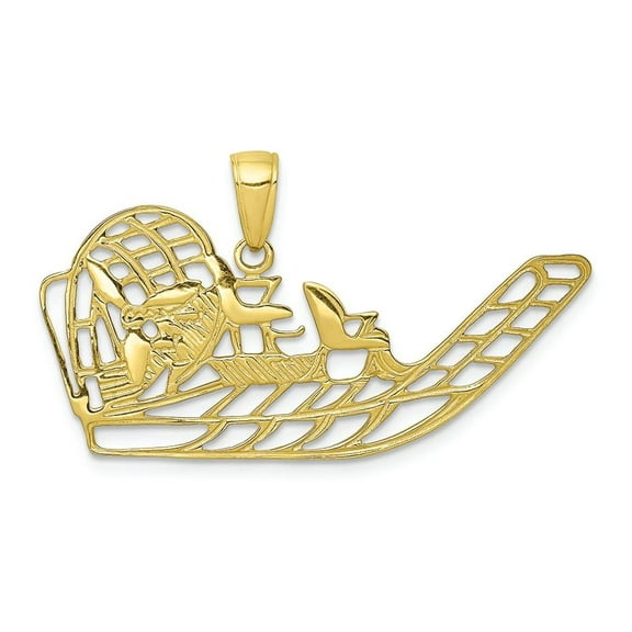 FJC Finejewelers 10k Yellow Gold Air Boat Charm