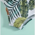thumbnail image 5 of StylesILove Baby Toddler Girls Green Tropical Floral Bikini Set 2pcs Tankini Swimsuit Bathing Suit Beach Swimwear (18-24 Months), 5 of 7