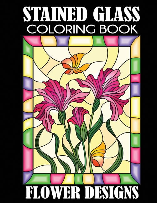 Stained Glass Pattern Book FUSED GLASS FLOWERS Free Shipping 