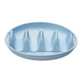 thumbnail image 2 of Soporte para tacos Wave de silicona para cocina, ideal para fiestas, con capacidad para 4 tacos cada uno. Azul, 2 of 9