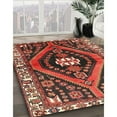 thumbnail image 3 of Ahgly Company Machine Washable Indoor Rectangle Traditional Saffron Red Area Rugs, 7' x 10', 3 of 7