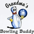 thumbnail image 2 of CafePress - Grandma's Bowling Buddy Infant Bodysuit - Baby Light Bodysuit, Size Newborn - 24 Months, 2 of 4
