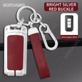 thumbnail image 4 of For Mitsubishi A 3 buttons key case Outlander 3 Protector Keychain Full Bag Shell  Accessories Zinc Alloy Car Key Case Cover, 4 of 26