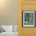thumbnail image 1 of Mefallenssiah Electronic Digital Display Temperatures and Humidity Meter New High Precision Home Indoor Luminous thermometers,Resistance thermometers, 1 of 6