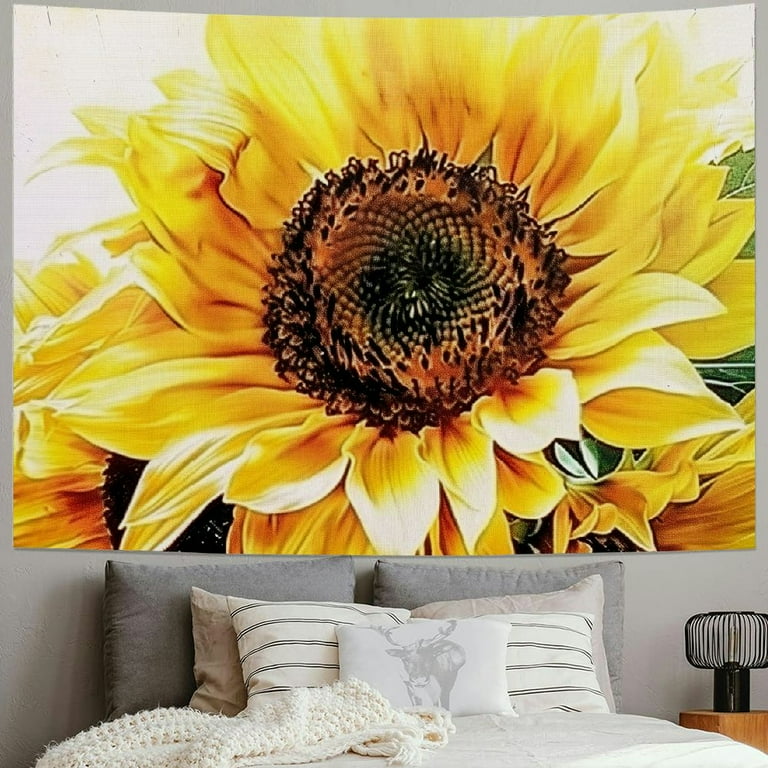 Decor Sunflower Tapestry PRATYUS Sunflower Tapestry Wall Hanging