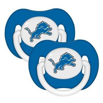 Detroit Lions Official NFL Baby Pacifiers by Baby Fanatic